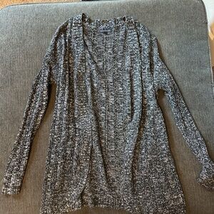 American Eagle Outfitters Charcoal Knit Top